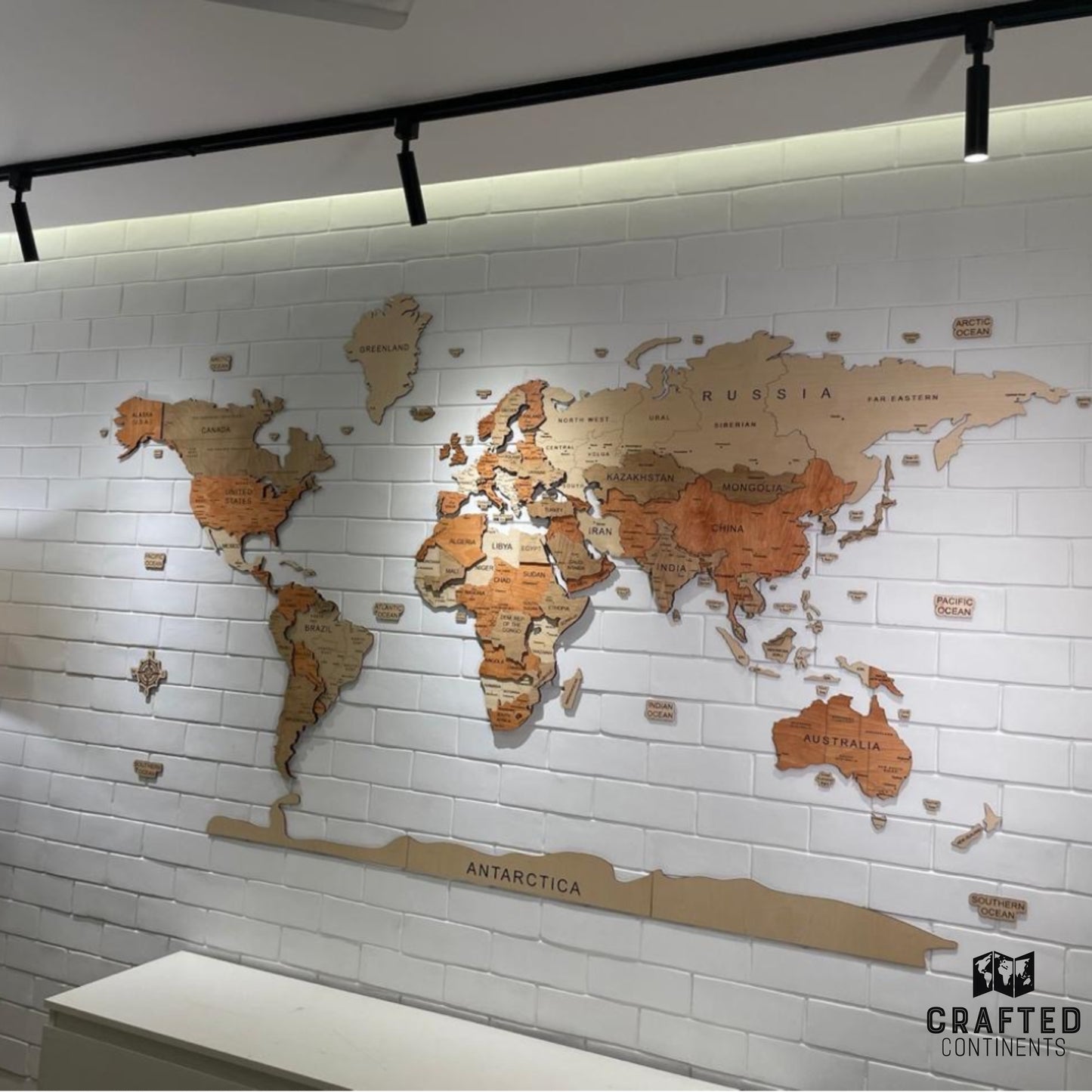 World Map - MULTICOLOUR