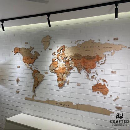 World Map - MULTICOLOUR