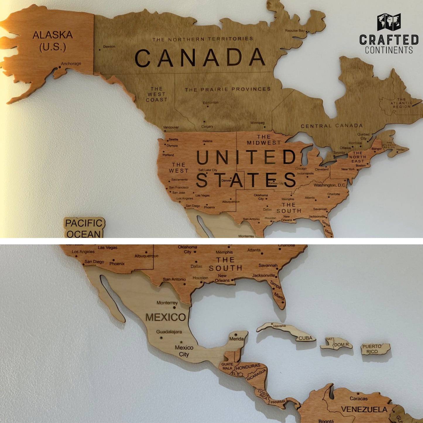 World Map - MULTICOLOUR