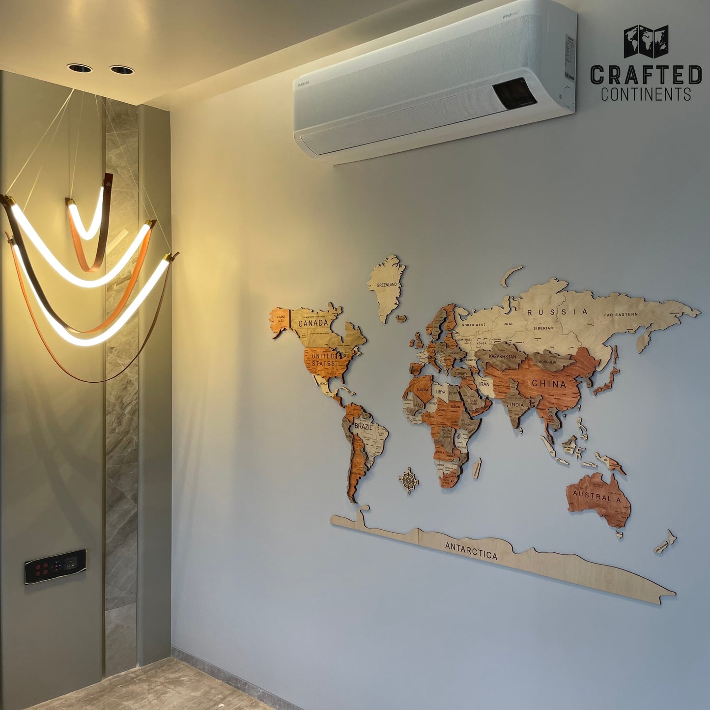 World Map - MULTICOLOUR