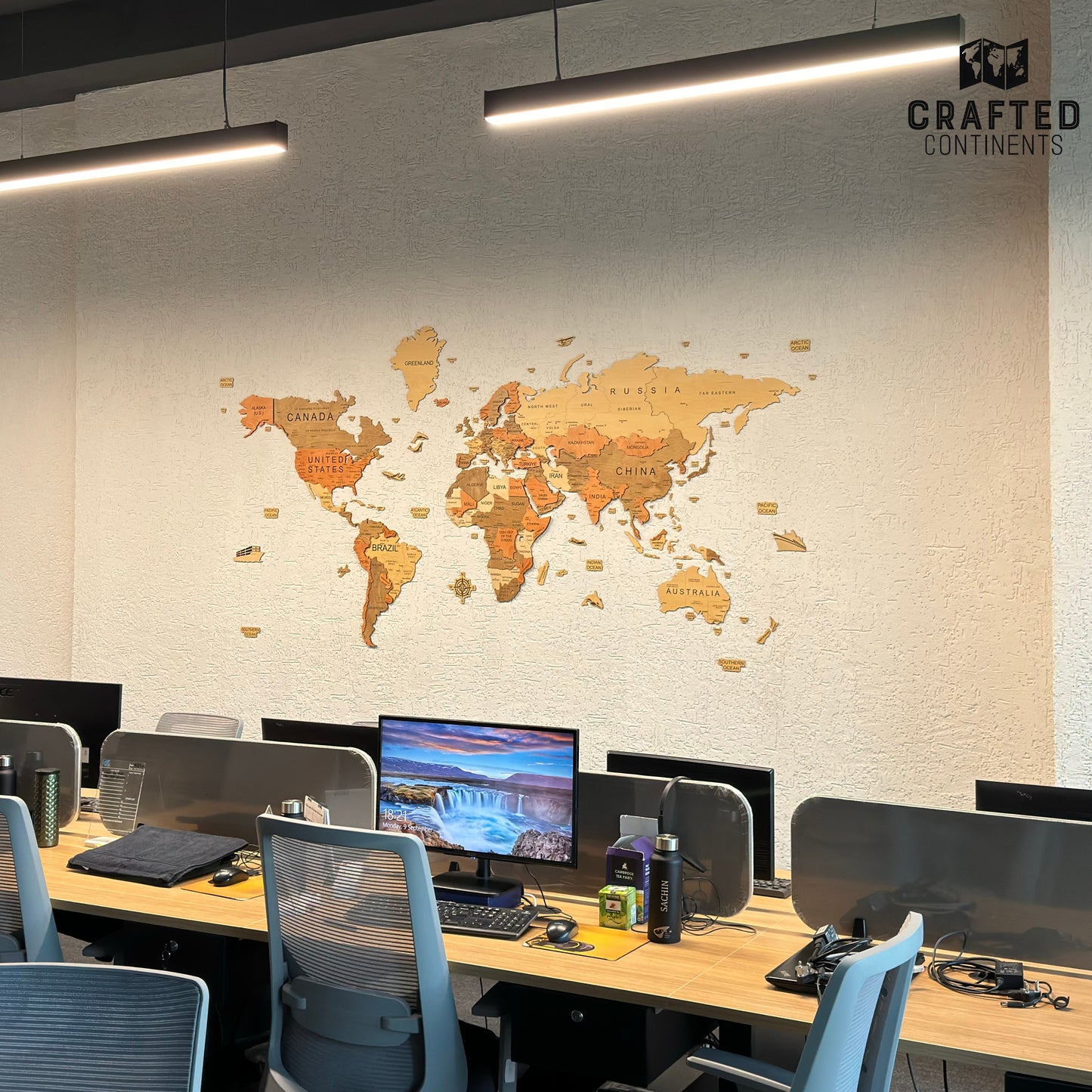 World Map - MULTICOLOUR